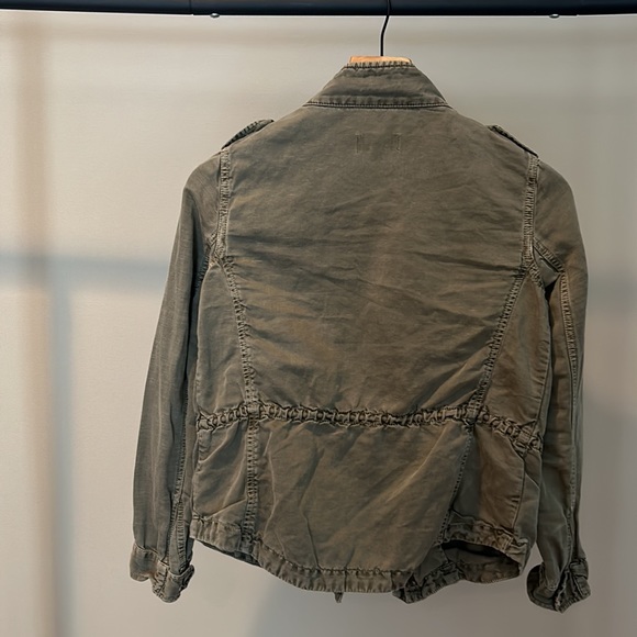 LOFT petite cargo jacket - Picture 2 of 4